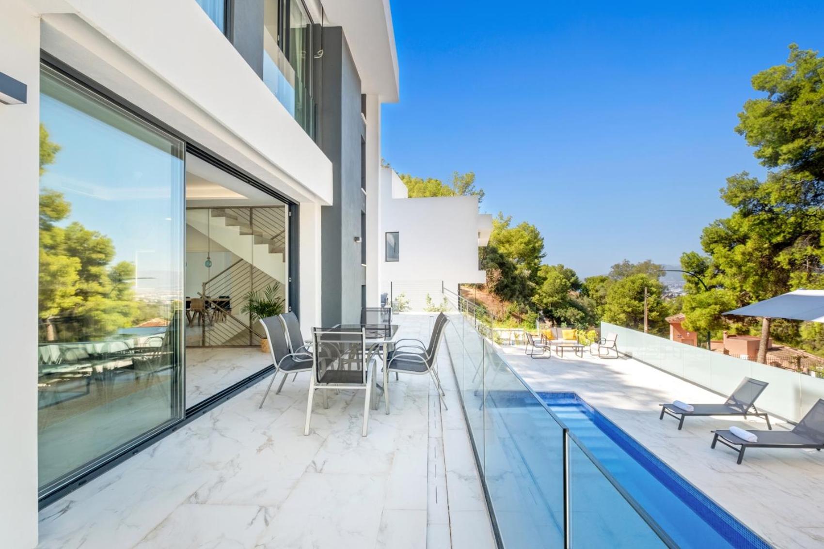Villas Pinares De San Anton - Sea, City, Mountain, Views マラガ エクステリア 写真