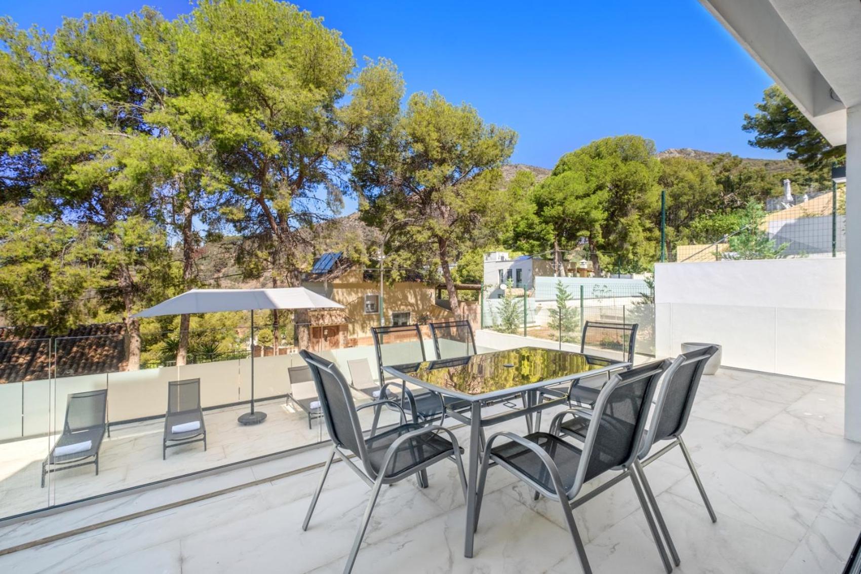 Villas Pinares De San Anton - Sea, City, Mountain, Views マラガ エクステリア 写真