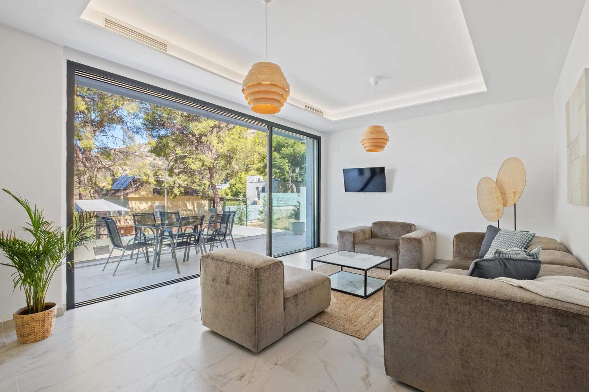 Villas Pinares De San Anton - Sea, City, Mountain, Views マラガ エクステリア 写真