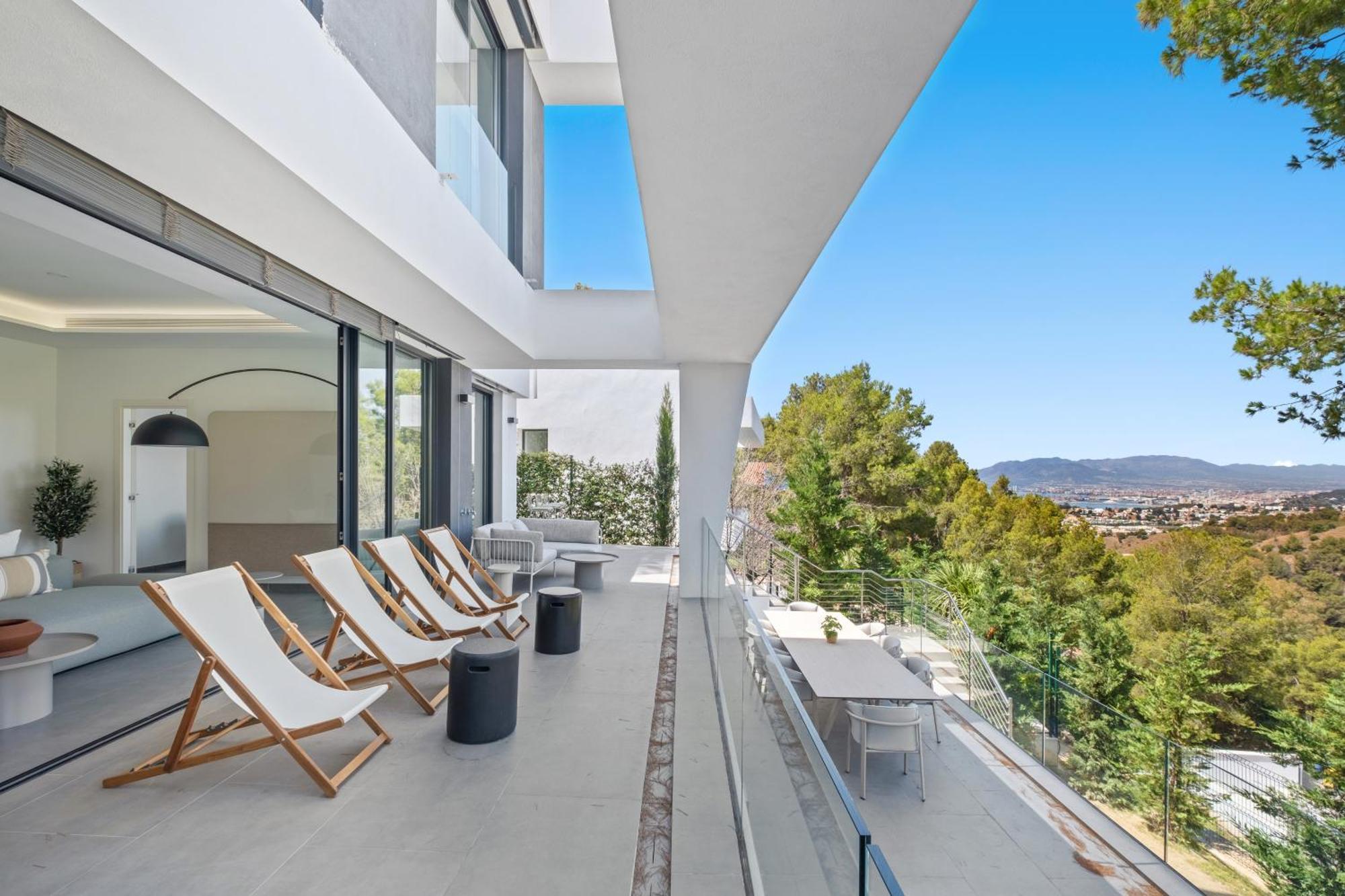 Villas Pinares De San Anton - Sea, City, Mountain, Views マラガ エクステリア 写真