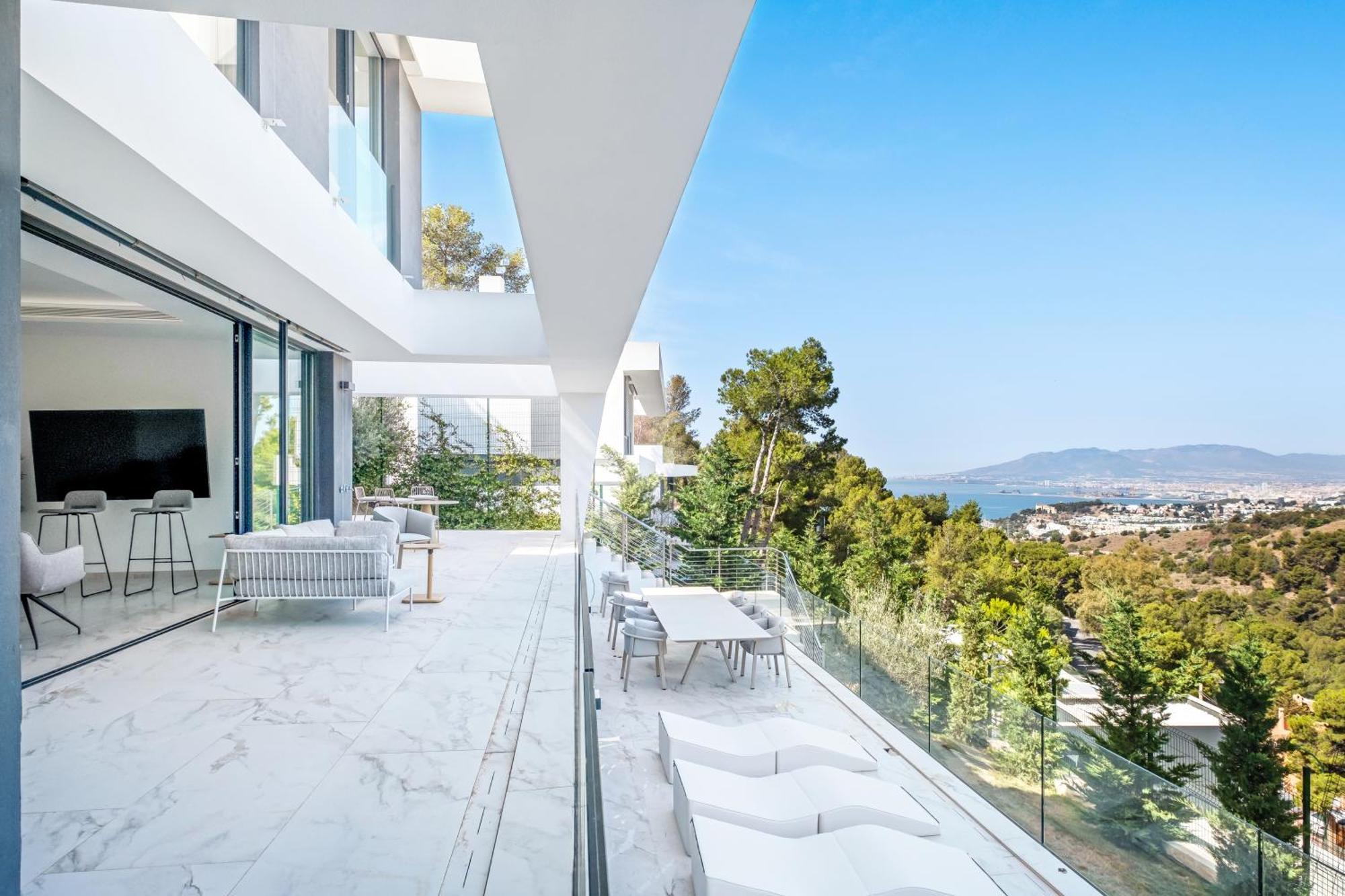 Villas Pinares De San Anton - Sea, City, Mountain, Views マラガ エクステリア 写真