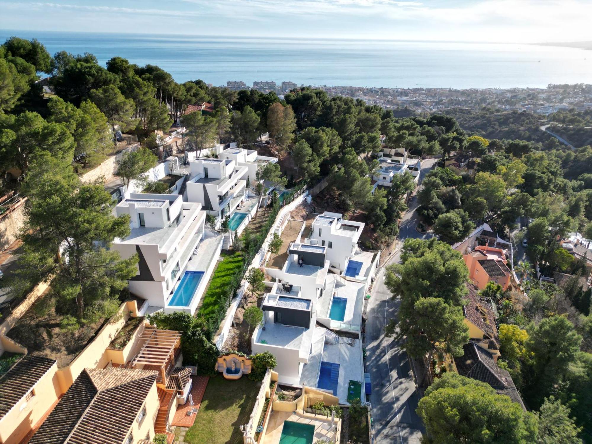 Villas Pinares De San Anton - Sea, City, Mountain, Views マラガ エクステリア 写真