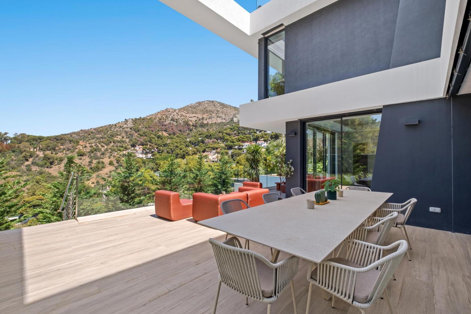 Villas Pinares De San Anton - Sea, City, Mountain, Views マラガ エクステリア 写真